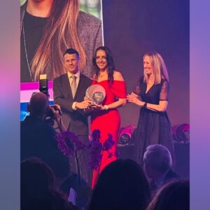 Carol Vorderman Instagram - PROUD MOTHER MOMENT ❤️

My daughter, @cambridgeuniversity nanotech research scientist, @katie.science 
Dr Katie King Ph.D founded a space company BioOrbit last yr, part sponsored by European Space Agency @esa.

She has just won INNOVATOR OF THE YEAR AWARD at @everywomanUK 

By taking certain cancer drugs to space, the perfect crystallisation of proteins in microgravity will allow patients to inject under the skin at home instead of going into hospital for chemotherapy.

First process trial... in space...coming soon. 

I’ll be going to that rocket launch for sure!!!

❤️❤️