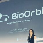Carol Vorderman Instagram - PROUD MOTHER MOMENT ❤️ My daughter, @cambridgeuniversity nanotech research scientist, @katie.science Dr Katie King Ph.D founded a space company BioOrbit last yr, part sponsored by European Space Agency @esa. She has just won INNOVATOR OF THE YEAR AWARD at @everywomanUK By taking certain cancer drugs to space, the perfect crystallisation of proteins in microgravity will allow patients to inject under the skin at home instead of going into hospital for chemotherapy. First process trial... in space...coming soon. I’ll be going to that rocket launch for sure!!! ❤️❤️