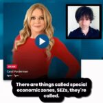 Carol Vorderman Instagram - Special Economic Zones 🤯 These are the most frightening legacy of the Tory govt, to last for decades after the general election. David Powell talks to me about something most of us aren’t even aware of, SEZs Summary of my chat from @implausibleblog below ⏬️ ➡️ SEZs are small individual states within a state ➡️ 74 spread across England, Scotland and Wales ➡️ 12 freeports ➡️ Biggest one is 75 km in diameter and contains the whole of Dartmoor down to Plymouth ➡️ They create their own employment law ➡️ They have their own tax system ➡️ Each SEZ has private laws run by corporations ➡️ The EU has these but these are regulated to stop corporations from making profits and sending that money offshore, without contributing any of the profit to the running/infrastructure of the SEZ This is truly frightening...