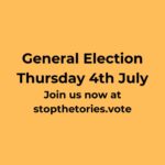 Carol Vorderman Instagram - GENERAL ELECTION JULY 4TH YES YES YES Join us now at Stopthetories.vote to tactically vote the charlatans in the Tory party into oblivion. Tactical voting in each constituency means we can eviscerate them so that they can't even form the opposition. Nothing less will do? Join all of us there The COUNTDOWN STARTS NOW ❤️❤️