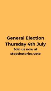 Carol Vorderman Instagram - GENERAL ELECTION JULY 4TH YES YES YES Join us now at Stopthetories.vote to tactically vote the charlatans in the Tory party into oblivion. Tactical voting in each constituency means we can eviscerate them so that they can't even form the opposition. Nothing less will do? Join all of us there The COUNTDOWN STARTS NOW ❤️❤️