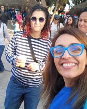 Carolina Bazán Instagram - Me voy llenita de cariño!  Gracias totales Arica!  En especial agradezco a @carnavaldesaboresarica y @inacap_arica por traerme y a @dulcetriny (y familia) por su tremenda hospitalidad🫶🏼