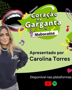 Carolina Torres Instagram - Se há amor consistente que quase nunca me parte o coração é a música. Seja a experimentar instrumentos, procurar álbuns em lojas de discos ou ir a concertos, acho que é sempre o lugar mais confortável para mim. Desde miúda com o discman e os cds emprestados fossem dos colegas da escola ou desviados da coleção da minha mãe, percebi que este amor era para sempre.
Decidi então criar um programa onde posso falar de música com músicos que admiro.
O resultado chega hoje! Já podem ouvir o primeiro episódio do Coração na Garganta by @mebocaina ❤️