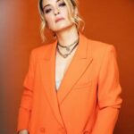 Carolina Crescentini Instagram - 🧡Posted @withregram • @ericafava @carolcrasher @giulia_astolfi @sara.meconi @carolinasmolec @iamemanueleromano @makingbeauty.management @studio_ventuno_roma Thanks @therumorsufficiostampa @giannigallipress #carolinacrescentini