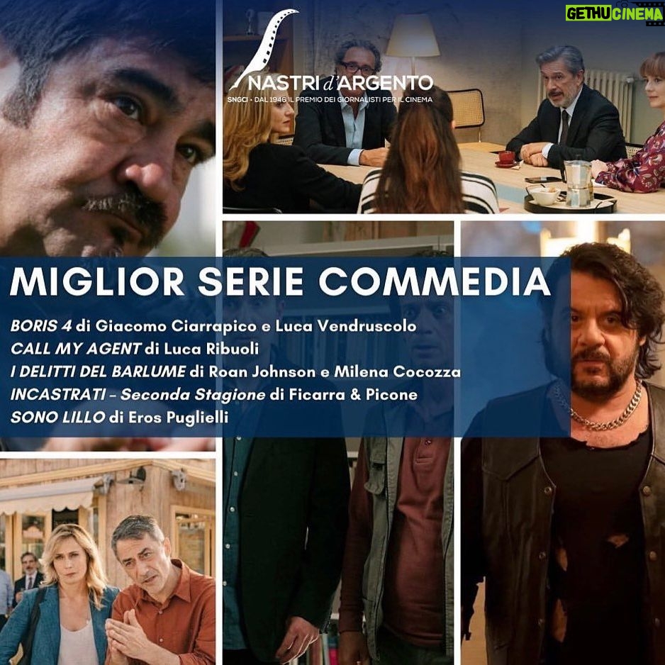 Carolina Crescentini Instagram - Tutto chiede salvezza e Boris 4 sono candidate ai Nastri d’Argento dedicati alla serialità. Mare fuori vince Serie dell’anno!!! Moltissima felicità. #dajetutta