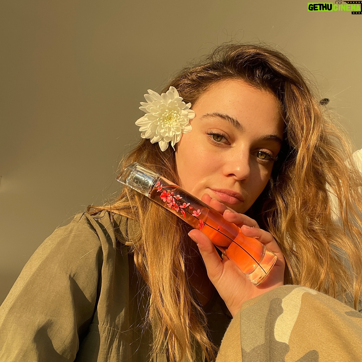 Carolina Domenech Instagram - @kenzoparfums #FlowerIkebana mi nueva fragancia favorita, no puedo creer que cambie mi perfume de cabecera pero es que huele tannnnn ricoooooo 🩷🌸🪸🤤