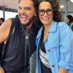 Carolina Loback Instagram - Obrigada, @samsungbrasil pelo convite pro #galaxynolollabr @rickyhiraoka já te falei, sou #teamgalaxy ♥️ Ainda bem que a gente trabalha com humor, não é mesmo, @ricardocubba ?