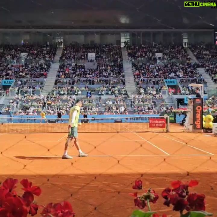 Carolina Marín Instagram - Un día en el Másters de Madrid 🎾 Seguiremos pendientes de ti @carlitosalcarazz
