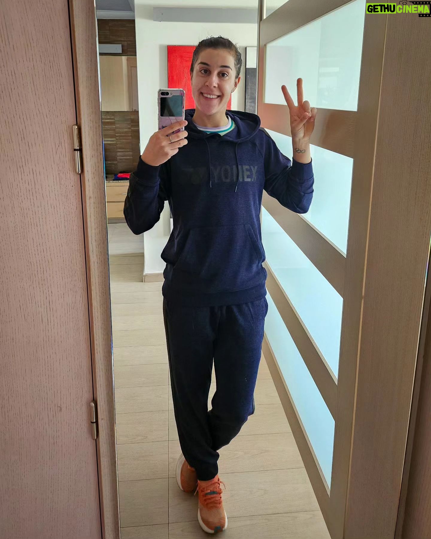 Carolina Marín Instagram - Han sido unos días diferentes: de trabajo, recuperación y puesta a punto para el Europeo... Gracias @meliahtlresorts por hacerme sentir una vez más como en casa ❤️