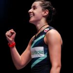 Carolina Marín Instagram - Back at the @allenglandofficial final 9 years later! Looking forward to enjoy tomorrow! Thanks for your support ❤️ De vuelta a una final de All England 9 años después! Con ganas de disfrutar mañana! Gracias por el apoyo 🫶 📸 @badmintonphoto_official #PuedoPorquePiensoQuePuedo
