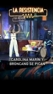 Carolina Marín Instagram - Cero sorpresas al ver que se iban a picar con la revancha Broncano y @CarolinaMarin 🏸 #laresistencia