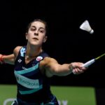 Carolina Marín Instagram - End of a difficult week at Singapore Open! Time to recover and get ready for Indonesia! Thanks for your love always 🙏 📸 @badmintonphoto #PuedoPorquePiensoQuePuedo