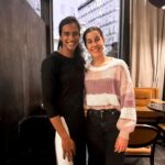 Carolina Marín Instagram – Two friends in Madrid 😊❤️