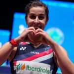 Carolina Marín Instagram - 🔥 sᴇᴍɪғɪɴᴀʟs 🔥 Let's keep it up! See you tomorrow! Sigamos así! Nos vemos mañana! 📸 @badmintonphoto_official #PuedoPorquePiensoQuePuedo
