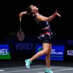 Carolina Marín Instagram - 🔥 sᴇᴍɪғɪɴᴀʟs 🔥 Let's keep it up! See you tomorrow! Sigamos así! Nos vemos mañana! 📸 @badmintonphoto_official #PuedoPorquePiensoQuePuedo