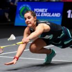 Carolina Marín Instagram - 🔜 Quarterfinals @allenglandofficial Good feelings today! Ready for tomorrow!💪 Buenas sensaciones hoy! Preparada para mañana! 📸 @badmintonphoto_official #PuedoPorquePiensoQuePuedo