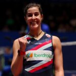 Carolina Marín Instagram - First round at the All England! ✅ Ready for the next match! 📸 @badmintonphoto_official #PuedoPorquePiensoQuePuedo