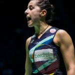 Carolina Marín Instagram - First match at the @yonexswissopen! 🇨🇭 Next: round of 16! 🔜 📸 @badmintonphoto_official #PuedoPorquePiensoQuePuedo
