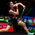 Carolina Marín Instagram - First round at the All England! ✅ Ready for the next match! 📸 @badmintonphoto_official #PuedoPorquePiensoQuePuedo