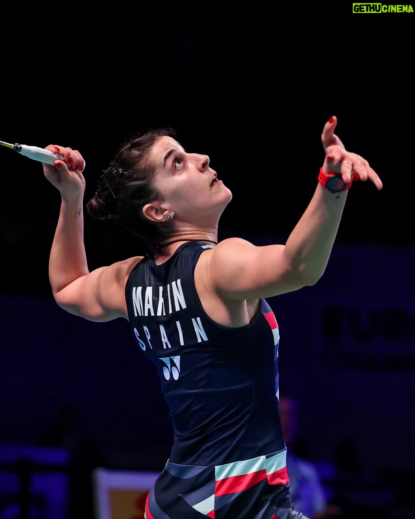 Carolina MarΓn Instagram - π¦ππ ππππ‘πππ¦ #ec24βΌοΈ Let's go for another match tomorrow! πͺ Vamos a por otro partido maΓ±ana! π πΈ @badmintonphoto_official #PuedoPorquePiensoQuePuedo