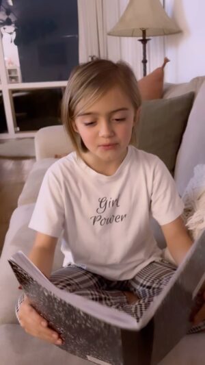 Caroline D'Amore Instagram - My 8 year old started turning her feelings into songs and I know I’m her mom but I’m pretty darn impressed. Here’s a song she wrote to make you smile and send you all some love.