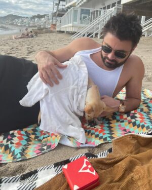 Caroline D'Amore Instagram - My best friend @hamilton not to be confused with my boyfriend but he’s been there through them all. 💔🩷😂 I love you with all my heart. Having one best friend is all you really need. Someone who can be the realest with you. Someone you can call  whenever you feel your worst and your best and know they will always see you and tell you how it is. Someone who can make you feel like you can do anything you set your mind to but also tells you when it’s a sh*t idea 😂 That’s you. I can’t wait to post us at 80 dancing on a boat somewhere. Never change. You are perfect. I love you. Happy Birthday Hammy.
