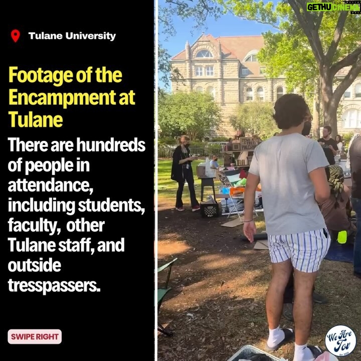 Caroline D'Amore - 18.9K Likes - #EXCLUSIVE interview conducted by @wearetov with @yasmeen.ohebsion regarding HORRIFIC antisemitism at Tulane. #SwipeRight to listen to her horrifying testimony.
Please #ShareWidely to amplify Yasmeen’s voice and the experience of Jewish students on campus.
🔔Follow @wearetov to support our work in combatting antisemitism and to stay informed.
🧿See with your own eyes.
🦻Hear with your own ears.
🪬Feel with your own soul.
🤝Join our mission to stand up for what’s right.
.
.
.
#EndJewHatred #antisemitism #stopantisemitism #jewish #jew #judaism #endantisemtism #israelunderattack #istandwithisrael #israel #israeli #selectiveoutrage #injustice #MeToo_UNless_UR_A_Jew #BringThemHome #BringThemHomeNow #ReleaseTheHostagesNow #FreeTheHostages
Disclaimer- we neither endorse nor defend or promote images of violence and hatred but share them for educational and awareness purposes. We are not responsible for the messages or images in this post.
Disclaimed for IG “Fact-Checker”: this post is merely a viewpoint/opinion/theory/satire and should not be construed as a statement of fact. Nor am I giving any advice.
Copyright Disclaimer under section 107 of the Copyright Act of 1976, allowance is made for “fair use” for purposes such as criticism, comment, news reporting, teaching, scholarship, education and research.