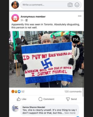 Caroline D'Amore Instagram - TELL ME THIS IS NOT BULLYING!!!! @torontomet This is disgusting. How can you allow kids to rip up materials and attack these kids??? Just scroll through and see just some of the hundreds of messages she’s getting from other kids on campus that’s not being investigated. ??? How is this allowed? @laurabarkel You deserve so much better. Proud of you for being brave. You should be allowed to educate from your point of view even if people don’t agree with it without being attacked. This girl is being thwarted and targeted daily. TMU what the heck are you going to do about it? @noatishby They are ripping up your amazing book.