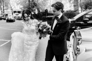 Caroline Ford Instagram - 3.12.22. ♥️💍 

📷- @barkerevans 
Dress - @moniquelhuillierbride   @brownsbride 
Make up - @sashalvaoneill 
Hair - @catparnell 
Wedding Planner - @ellahartigevents
