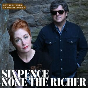 Caroline Hobby Instagram - TOMORROW on @getrealcarolinehobby: SIXPENSE NON THE RICHER! WOW! What a thrill to interview the band that sings one of the world’s biggest and greatest love songs of our generation “KISS ME.” It was so fun to hear their story, motivation, ups and downs of their epic rise to fame. Tune in tomorrow to hear! @leighbirdnash