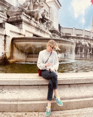 Caroline Winberg Instagram - Ate our ways through Rome 🍝 🍝