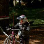 Caroline Buchanan Instagram - First hits for the women of Crankworx #slopestylemtb today! @trekbikes The nerves and excitement were at an all time new high today for the first women’s practice session on the @crankworx slope course! Stoked to tick off 80% of the course today and plenty more days to practice and get comfortable ❤️‍🔥 #mtb #crankworx #trek #trekbikes #mountainbike