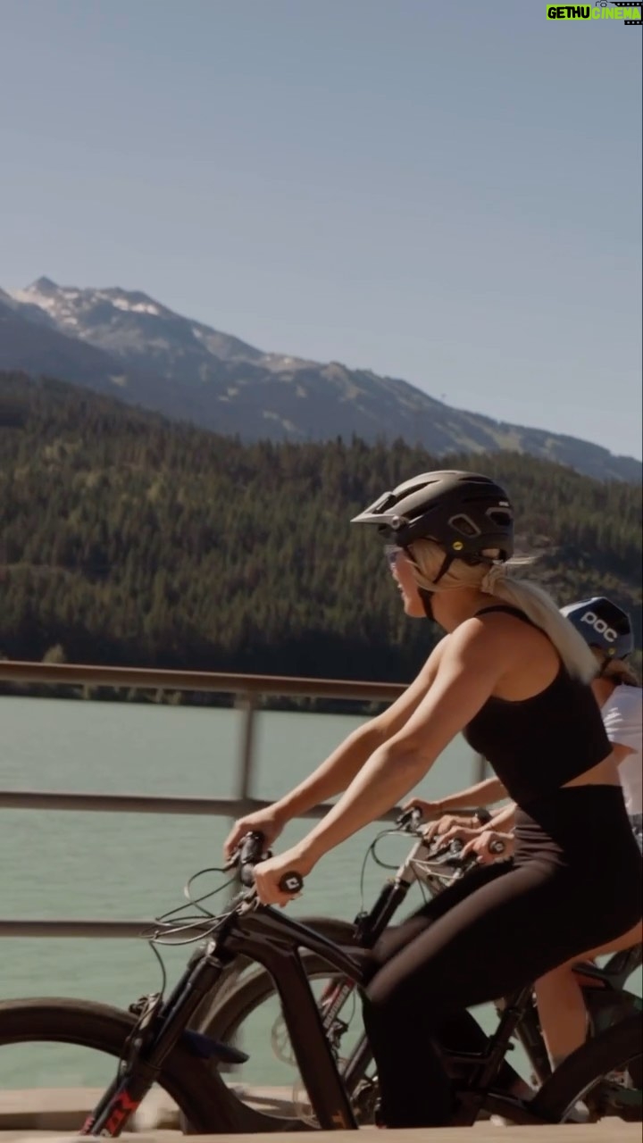 Caroline Buchanan Instagram - @trekbikes x PRESENCE is now live 🎥 Link IN bio to watch full video on #trekBikes YouTube channel Had so much fun stepping away from the Crankworx events this year and explore new parts of Canada with an amazing filmer @matthew.tongue Thanks for capturing what keeps me present in life… bikes and biking community! Xxx #trekbicycles @ohheyitsjess_ @elliesmithmtb 👯♀️