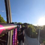 Caroline Buchanan Instagram – POV Superman seat grab  @rwillyland 🦸‍♀️ 
This is the closest feeling to flying…superwomen 

Thanks @rwilly for what you do for action sport!! 

#mtb #ryanwilliams #crankworx #freestylemtb #fmbworldtour #womensfreeridemovement #pinkbike #mountainbike #tricks
