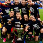 Caroline Graham Hansen Instagram - Proud moment to win La Liga! 🏆🏆🏆🏆! #soyculé