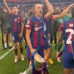 Caroline Graham Hansen Instagram - Sweet Caroline 🤩 #UWCLfinal #UWCL