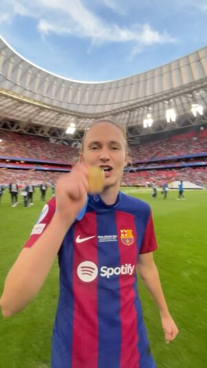 Caroline Graham Hansen Instagram - Molt bé, @graham95 👏✅