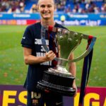 Caroline Graham Hansen Instagram - Proud moment to win La Liga! 🏆🏆🏆🏆! #soyculé