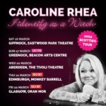 Caroline Rhea Instagram - It’s almost time! 🧹✨ @carolinerhea4real kicks off her Scottish tour in just two days! Edinburgh and Glasgow are now sold out 🎟️ Fly on over to gildedballoon.co.uk/carolinerhea to book last remaining tickets for Giffnock, Greenock and Aberdeen! (Link in bio)