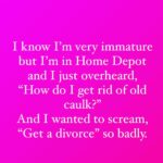 Caroline Rhea Instagram - Then an elderly man said all his nuts were broken and the salesman said, “You just break that part off.” I am officially too immature to shop at #homedepot