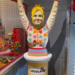 Caroline Rhea Instagram - My friend said, “Can I ask you something weird? Are you made out of Lego?” It is a weird question but I am. #lego #legoland This was one of the most exciting things that’s ever happened to me. #ThankyouLego
