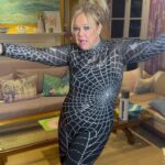 Caroline Rhea Instagram - Sometimes you have to get creative when parenting a teenager. You can only take their phone so many times. It’s her Birthday tomorrow. She’s going to be 15 and I’m going to be 38. You can come see @melissajoanhart and @cjmarrinan and me @standuplivehunt on October 29th. #parents #teenagers #aunthilda #sabrinatheteenagewitch #halloween