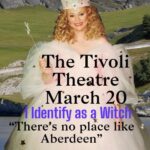 Caroline Rhea Instagram - Dear Aberdeen, You are the only show that has not sold out yet. I have travelled across the Universe. I have driven across Scotland(which is only slightly smaller than the Universe) I have made an incredibly cluttered and hard to read poster. What more can I do? When you arrive please bring gifts of remorse. Tablet, scones and @samheughan phone number are all acceptable Haggis is not. #Best Witches, Aunt Hilda and Caroline #Scotland #comedy #Aberdeen #iidentifyasawitch