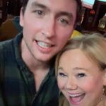 Caroline Rhea Instagram - @cjmarrinan and I will be in Kansas City this weekend. CJ is hoping to be drafted by the @nfldraft @nfl Come see us and I’ll tell you the story why @terrellowens thinks I’m actually a witch and how Eli Manning helped me get pregnant. #nfl #nfldraft Yes I am unable to close my mouth during pictures. #standupcomedy