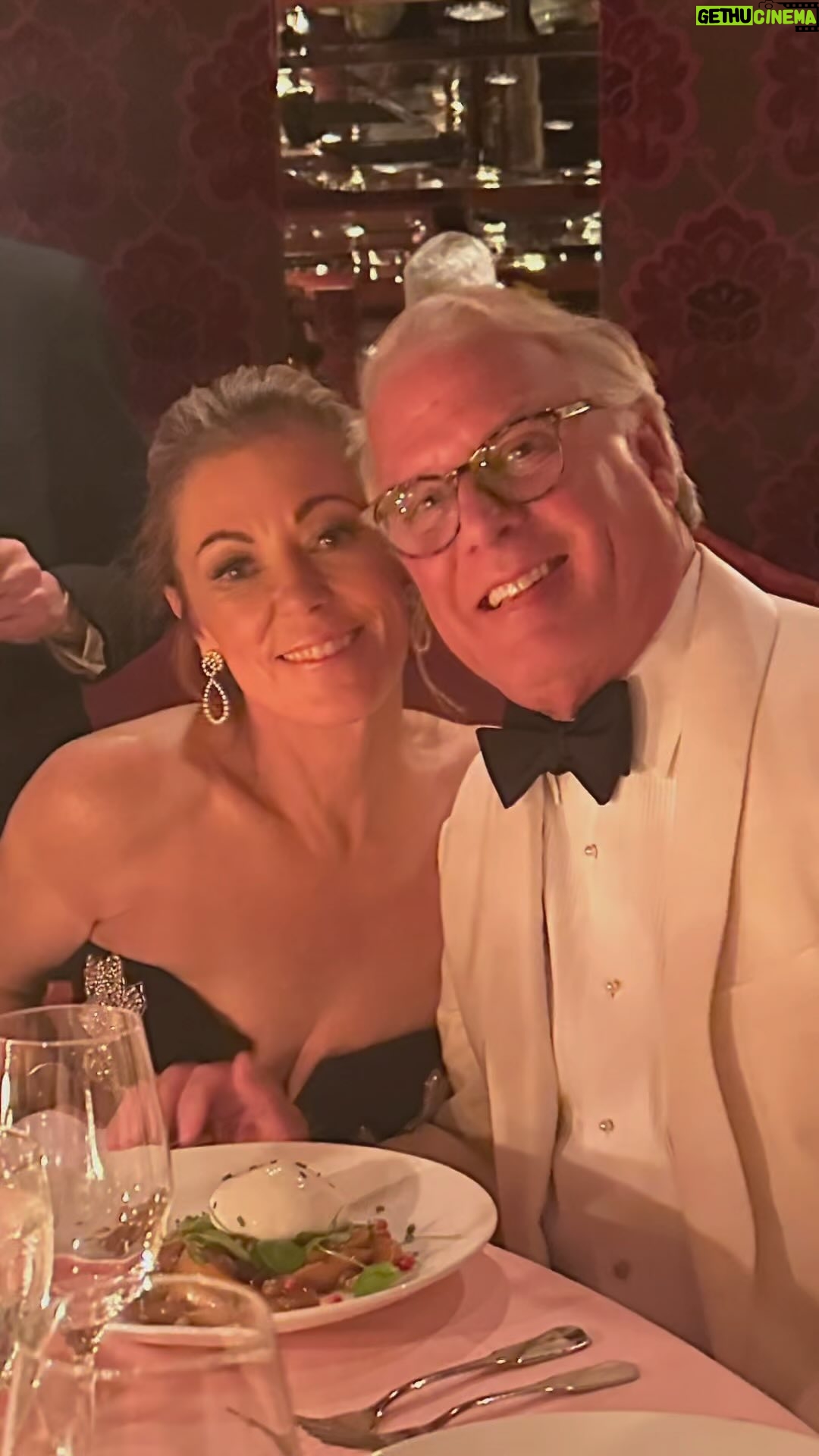 Caroline Rhea Instagram - They finally met!!! Congratulations to my beautiful OG Bestie @amandanisbet and her charming, handsome kind husband Peter. I am so happy for you both. Please take care of my bestie with all your heart. She deserves all the happiness in the world. #love #wedding #joy I love you both❤️
