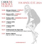 Caroline Vigneaux Instagram – Prêts à passer l’été ensemble ? 🌞

Vous pourrez découvrir mon spectacle In Vigneaux Veritas en Suisse, à Poitiers, à Avignon mais aussi en Corse ! 

J’ai hâte de vous retrouver sous le soleil 🤩

#summer #été #tournée #humour #spectacle #spectaclevivant #standup #comedie #invigneauxveritas