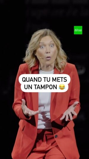 Caroline Vigneaux Instagram - "Et quand enfin tu as trouvé le bon trou, il faut trouver la bonne distance."
@carolinevigneaux revient sur ce fameux moment où tu dois
mettre un tampon (pour la première fois… ou toutes les autres 😂)
 
Le spectacle "Caroline Vigneaux croque la pomme", lundi 29 avril à 21:00