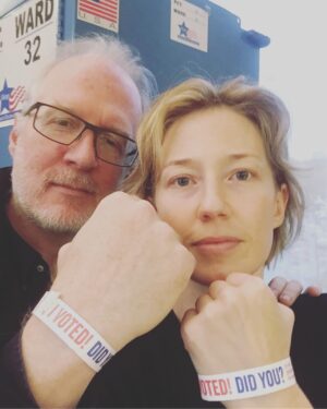 Carrie Coon Instagram - #wevotedtoday🇺🇸
