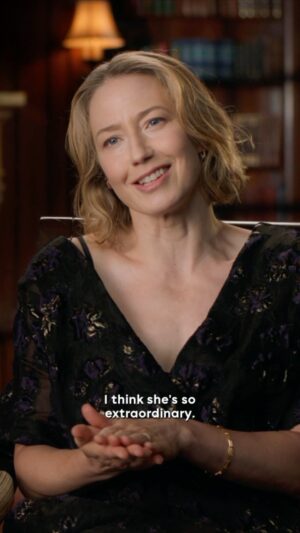 Carrie Coon Instagram - Peggy has met her match. #TheGildedAge