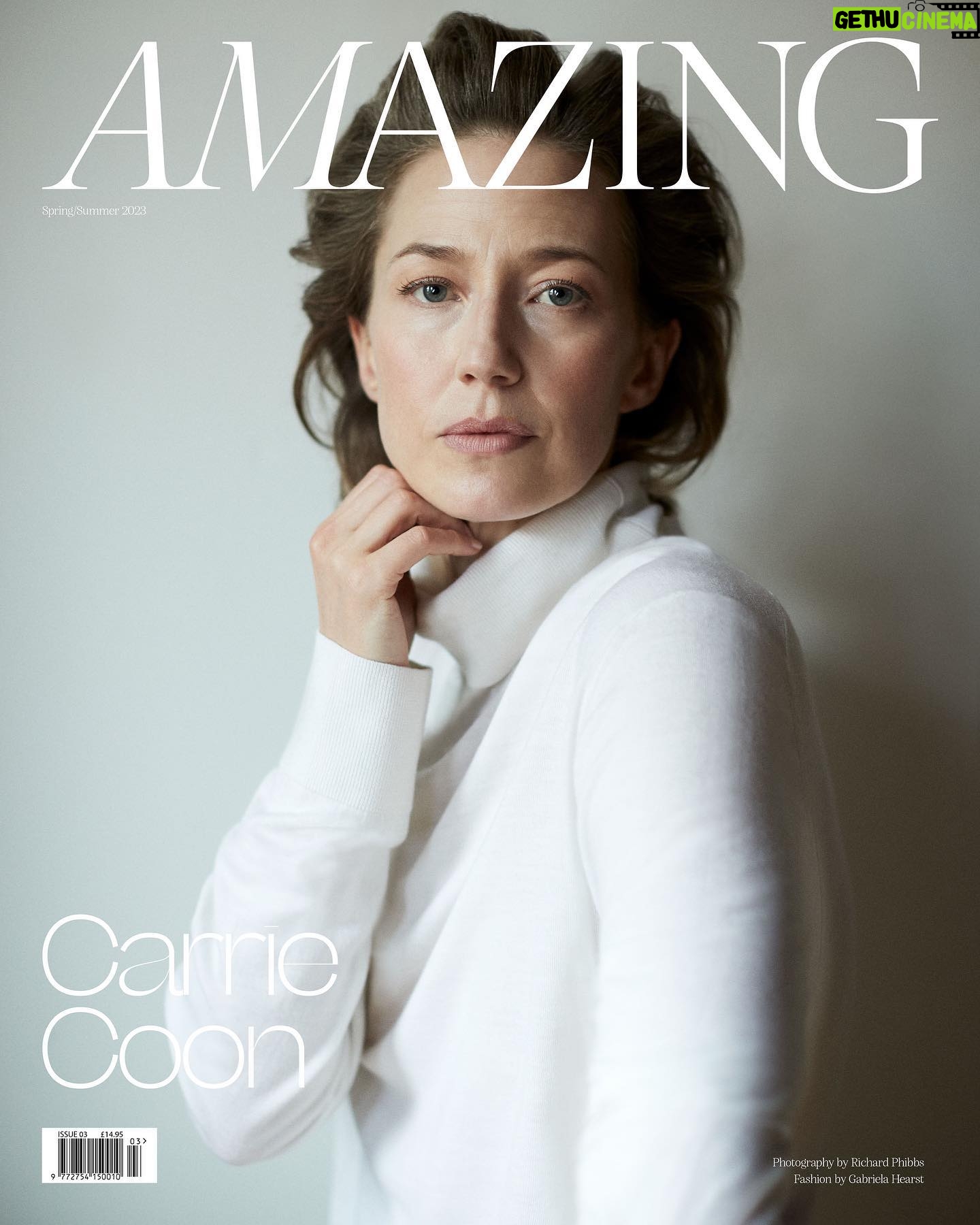 Carrie Coon - 6.3K Likes - “Jean Cole talked about coming home from the newsroom, making dinner, putting the kids to bed and then going down to her dining room at one in the morning to write her stories,” says @carriecoon, who stars as the legendary newspaper reporter in @matt_ruskin’s Boston Strangler, out today. "Women don’t have the luxury of the ivory tower. We are always being interrupted, and the art of being a woman navigating that is how do you then refocus yourself on the task in hand?”
Boston Strangler is now on @hulu and @disneyplusuk. Carrie's full interview and shoot will be in AMAZING issue 3, available to pre-order from Monday at theamazingmagazine.com.
@carriecoon wears @gabrielahearst.
Photographed by @richardphibbs
Styled by @bailey.moon
Hair by @_marcosantini1 at @walterschupfermanagement
Makeup by @rebeccarestrepo at @walterschupfermanagement
Nails by @manicuremarie at @ateliermgmt
Words by @julietherd
Creative & Editorial Director @huwgwyther
Editor @barbiesnaps
Cover Design by @harry_conor & @aparna_aji
Photography Assistant @trephoto
Photographer's Agent @biddythesquidsback at @lairdandgoodcompany
Special thanks to @narrativepr